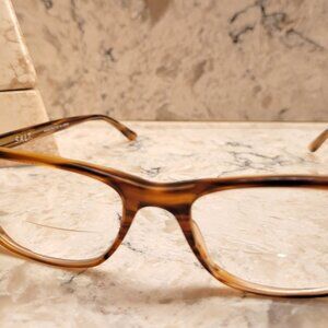 SALT OPTICS WALKER 54 EYEGLASSES FRAMES 54-19-148 MATTE WOODGRAIN UNISEX JAPAN